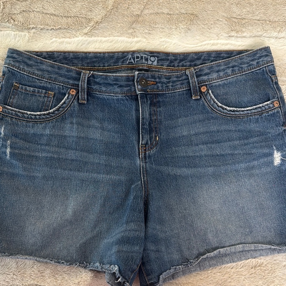 Apt. 9 Classic Blue Denim Shorts